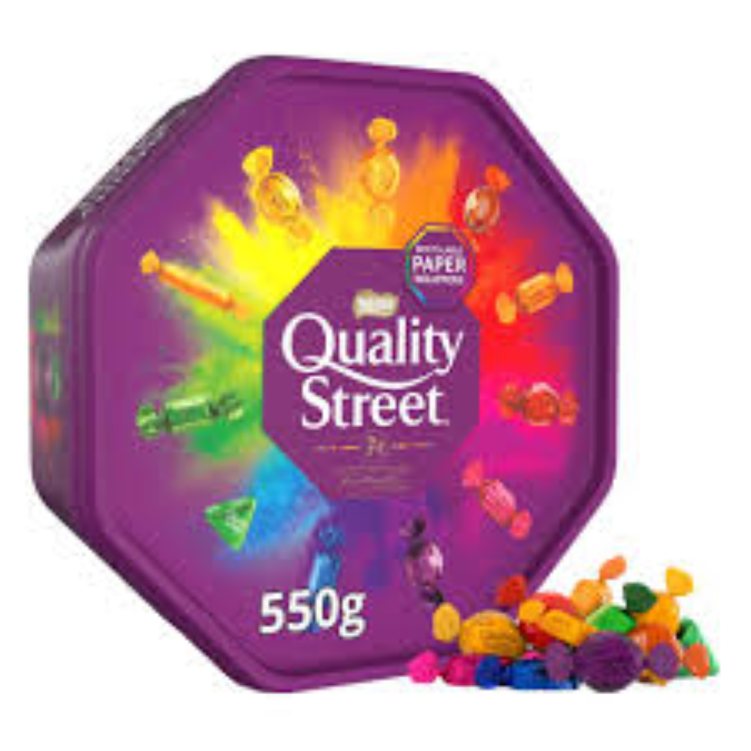QUALITY STREET FESTIVE TIN 900G